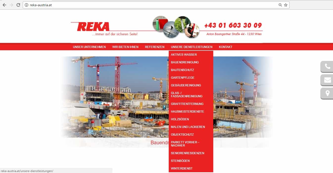 Reinigungsfirma REKA