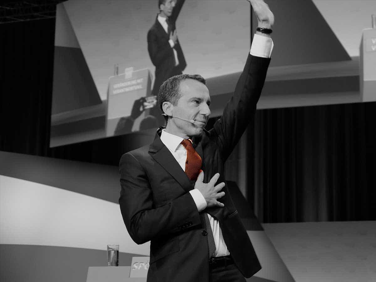 Christian Kern - Foto Claudio Schiesl
