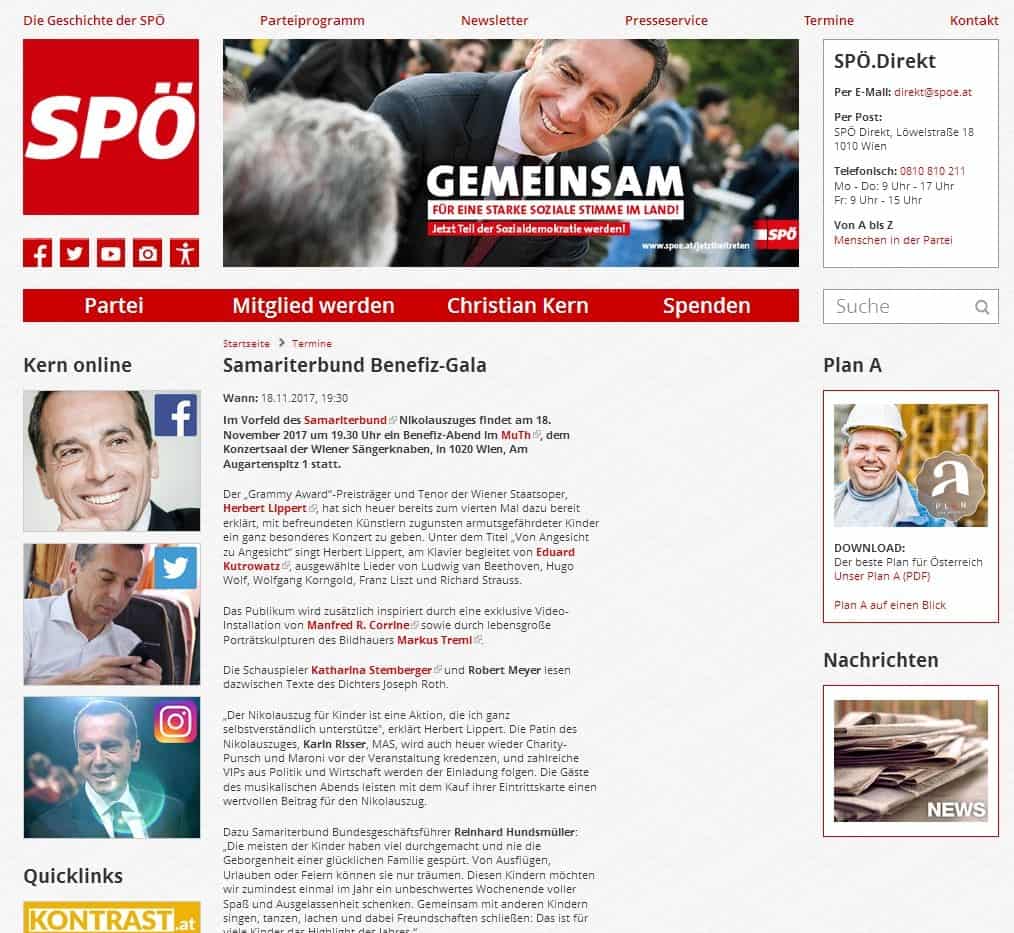 ASBOE Benefiz - Screenshot 2017 spoe.at